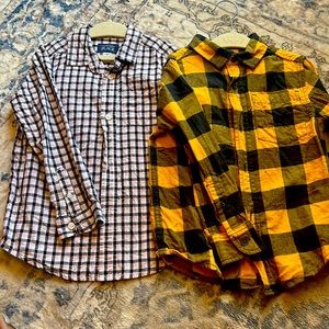 (2) Boys Button Downs 5T